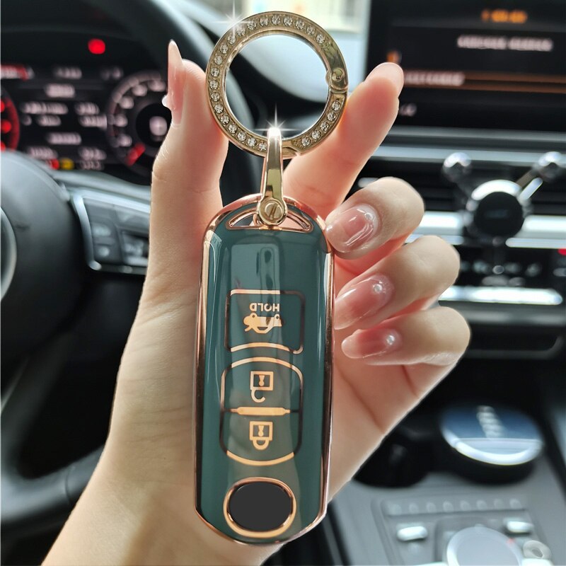 Car Key protective Cover for Mazda 6 Sedan Cx-5 Cx-9 Mazda 3 Smart Key 2013-2019