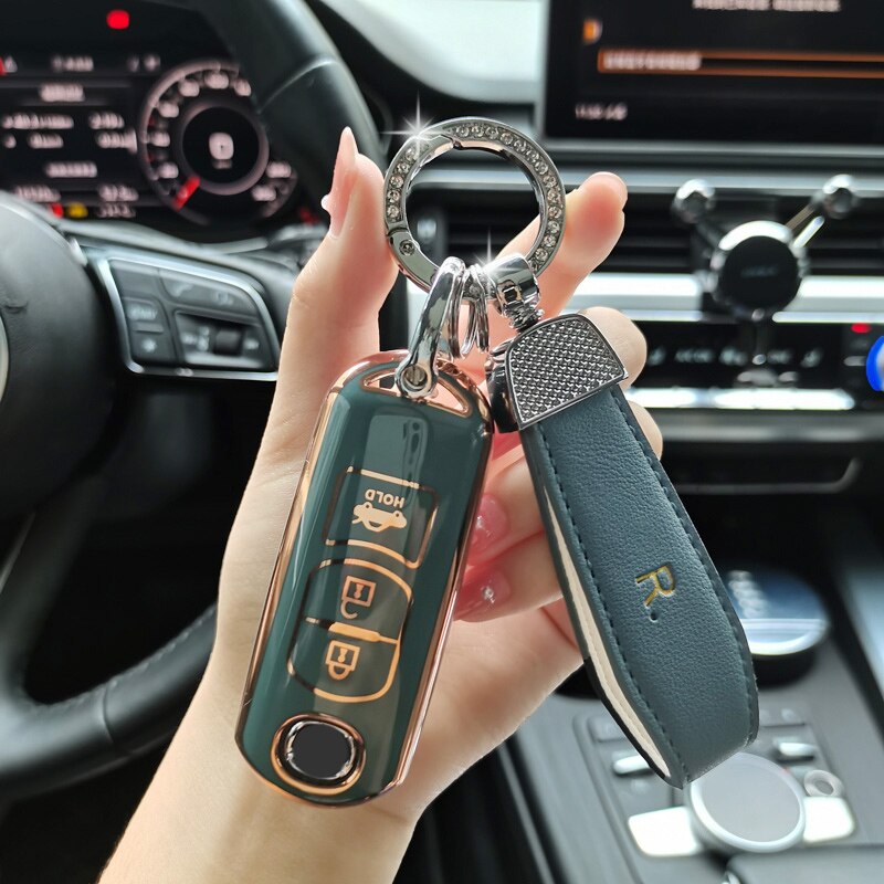 Car Key protective Cover for Mazda 6 Sedan Cx-5 Cx-9 Mazda 3 Smart Key 2013-2019