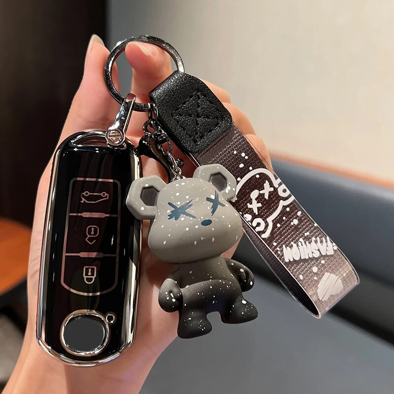 Car Key protective Cover for Mazda 6 Sedan Cx-5 Cx-9 Mazda 3 Smart Key 2013-2019