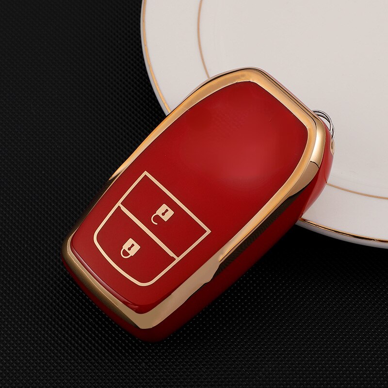 Car Key protector Cover for Toyota Hilux Fortuner Smart Key 3 Button 2017-2022