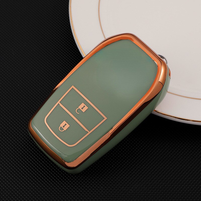 Car Key protector Cover for Toyota Hilux Fortuner Smart Key 3 Button 2017-2022
