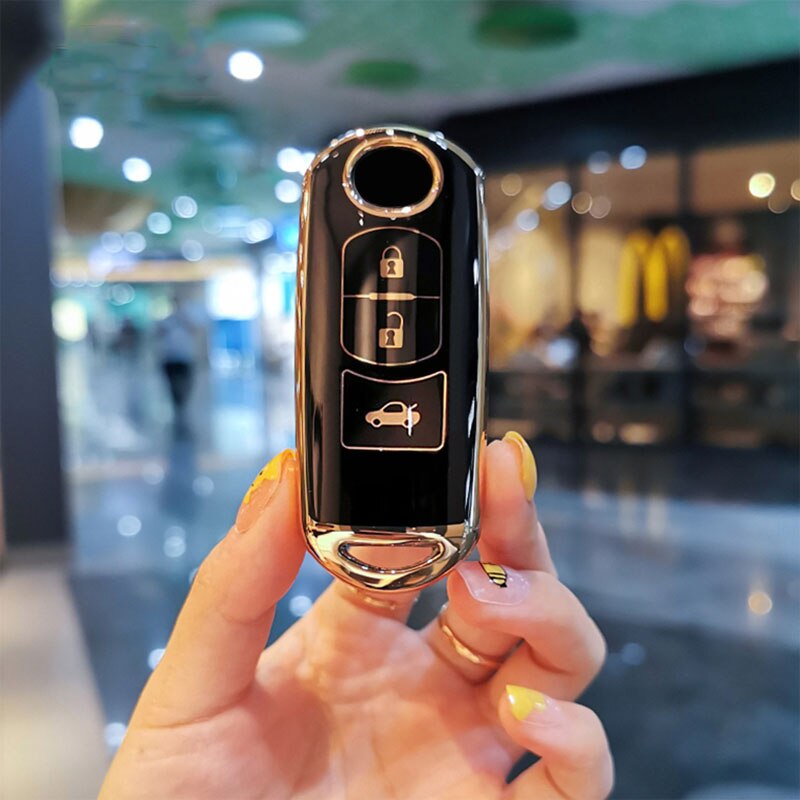 Car Key protective Cover for Mazda 6 Sedan Cx-5 Cx-9 Mazda 3 Smart Key 2013-2019