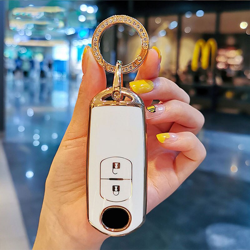 Car Key protective Cover for Mazda 6 Sedan Cx-5 Cx-9 Mazda 3 Smart Key 2013-2019