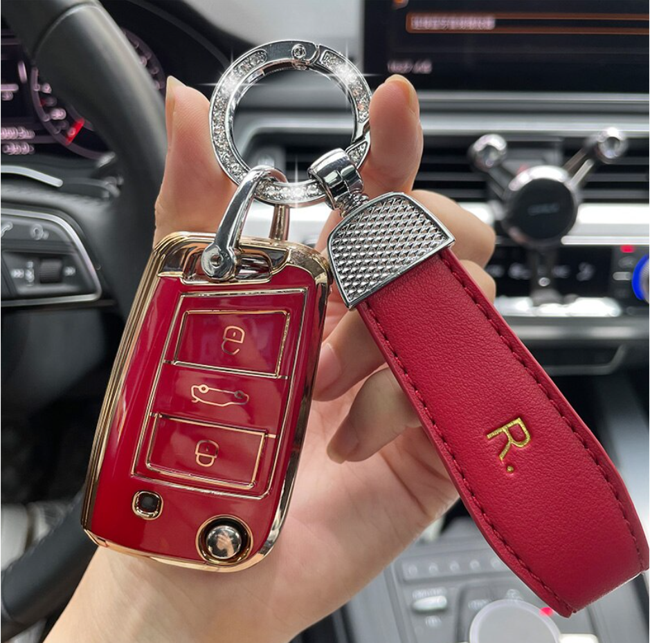 Car Key Protective Cover for Volkswagen Golf 7 Polo Tiguan 2013-2021