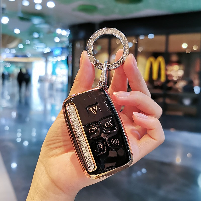 Car Key Protection Cover for Range Rover Sport Discovery Velar Evoque 2008-2018