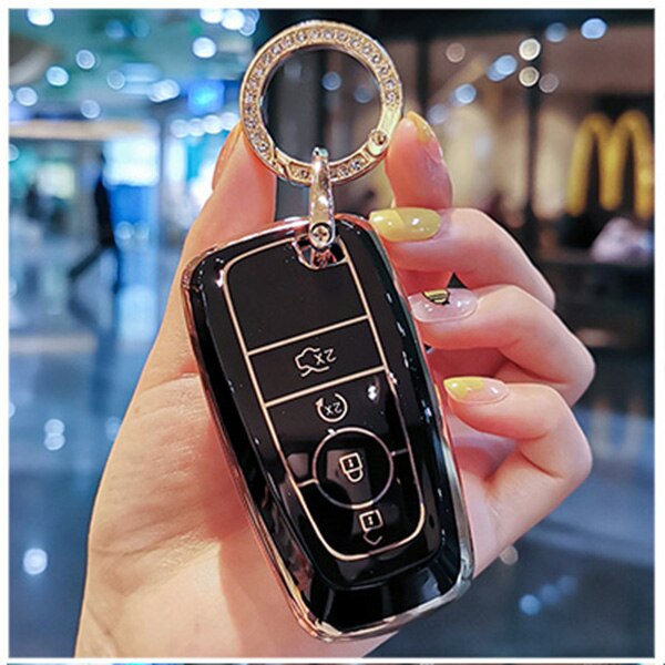 Car Key Protection Cover For Ford Everest Mustang Ranger Smart Key