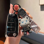 Car Key Protection Cover for Kona I30 Accent Elantra New Shape Remote Key 2018-2022