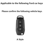 Car Key Protector Cover for Ford Ranger Mondeo Ecosport remote key 2017-2023 3 button