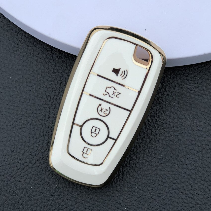 Car Key Protection Cover For Ford Everest Mustang Ranger Smart Key 201 ...