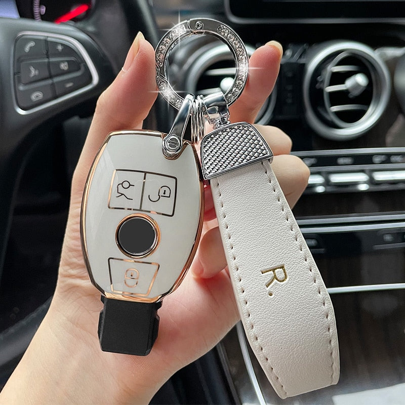 Car Key protection Cover for Mercedes Remote Key 2007-2017