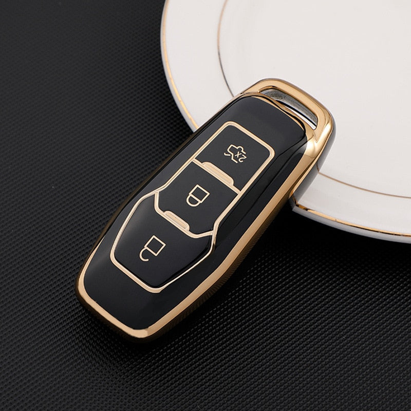 Car Key Protection Cover for Ford Mustang Mondeo Smart key 2014-2017