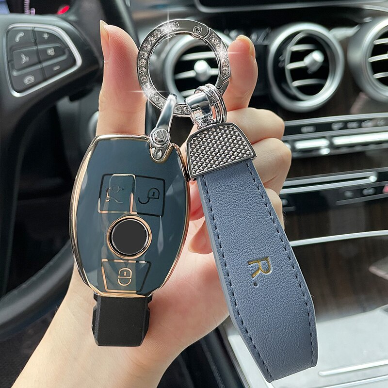 Car Key protection Cover for Mercedes Remote Key 2007-2017