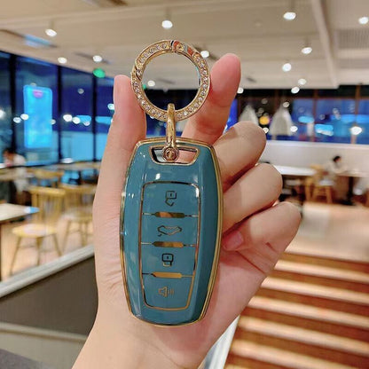Protective Car Key Cover For Haval Jolion GWM Cannon Smart Key 2018-2023
