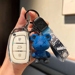 Car Key Protection Cover for Hyundai Ix35 Elantra Sonata Accent I30 Smart Key 2014-2018 Style 2