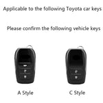 Car Key protector Cover for Toyota Hilux Fortuner Smart Key 3 Button 2017-2022