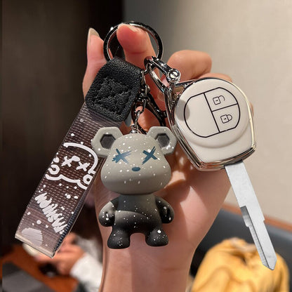 Luxury Tpu Car Key Cover for Suzuki Swift Vitara Alto Key 2004-2021