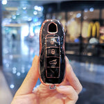 Car Key Cover Protector for Porsche Cayenne Macan 2010-2019 Keyless Start Only