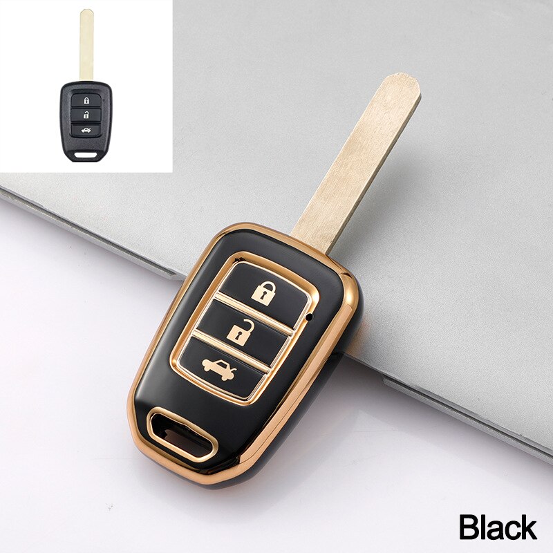 Car Key Protection Cover for Honda City Jazz Odyssey Remote Key 2014-2020 No Fold