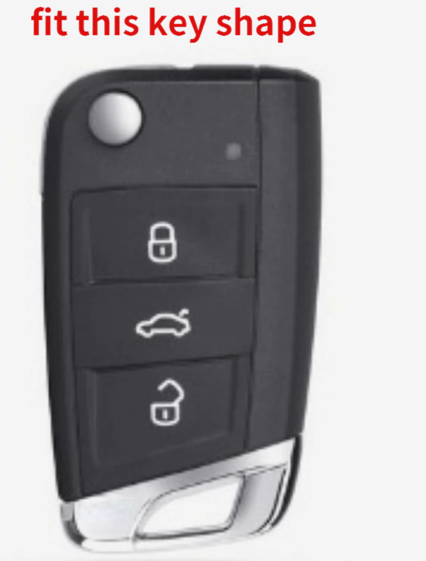 Car Key Protective Cover for Volkswagen Golf 7 Polo Tiguan 2013-2021