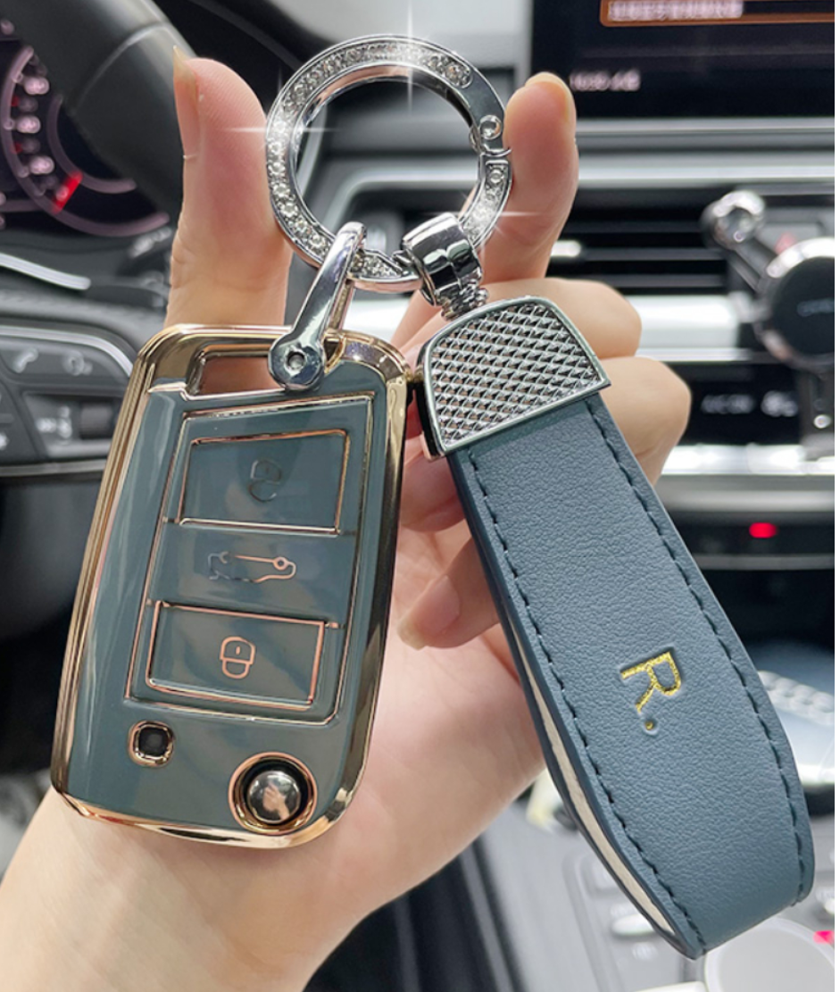 Car Key Protective Cover for Volkswagen Golf 7 Polo Tiguan 2013-2021