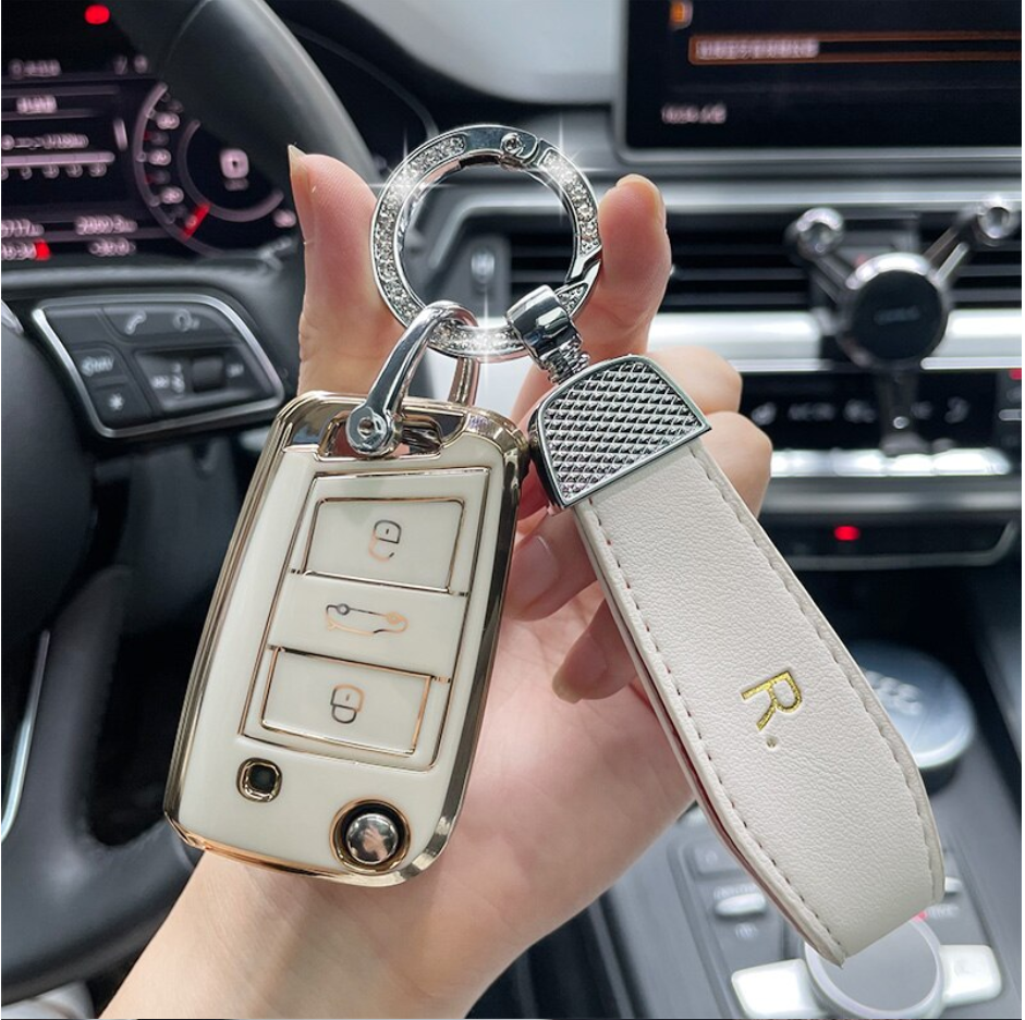 Car Key Protective Cover for Volkswagen Golf 7 Polo Tiguan 2013-2021