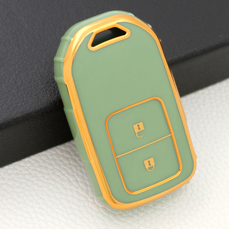Car Key Cover for Honda Jazz Hr-v Cr-v Smart Key 2016-2022 2 Button