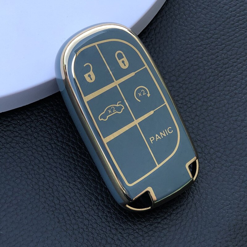 Car Key Protection Cover for Jeep Grand Cherokee Chrysler 300c 2013-2018