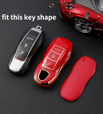 Car Key Cover Protector for Porsche Cayenne Macan 2010-2019 Keyless Start Only