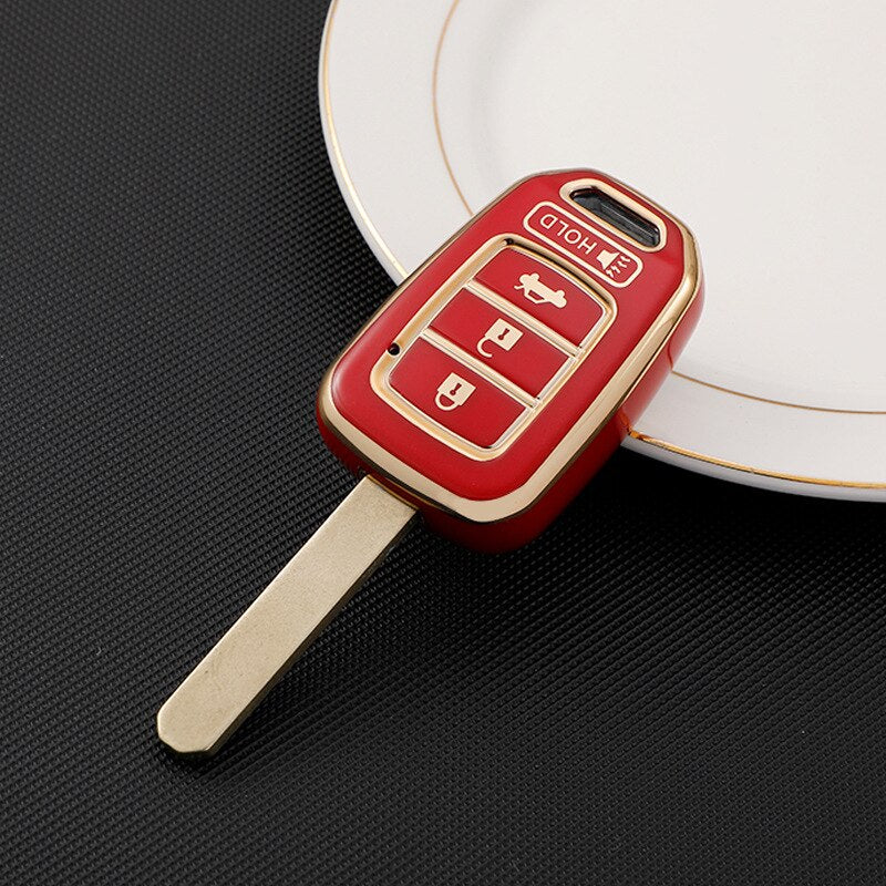 Car Key Protection Cover for Honda City Jazz Odyssey Remote Key 2014-2020 No Fold