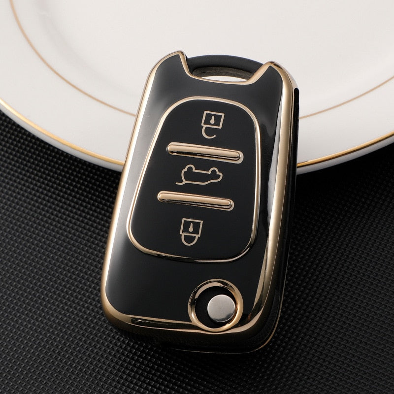 Car Key Protection Cover for I30 Elantra Accent Sportage Sorento Remote Key 3 Button 2008-2012