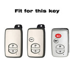 Car Key Cover for Toyota Camry Aurion Prius Prado land Cruiser200 Smart Key 2007-2013