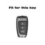 Car Key Protection Cover for Kona I30 Accent Elantra New Shape Remote Key 2018-2022