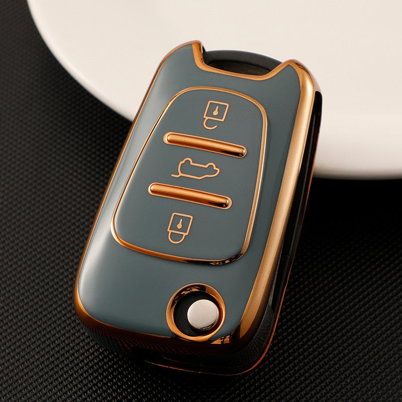 Car Key Cover for Kia Rio Sportage Picante Remote Key 3 Button 2008-2014