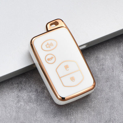 Car Key Cover for Toyota Camry Aurion Prius Prado land Cruiser200 Smart Key 2007-2013
