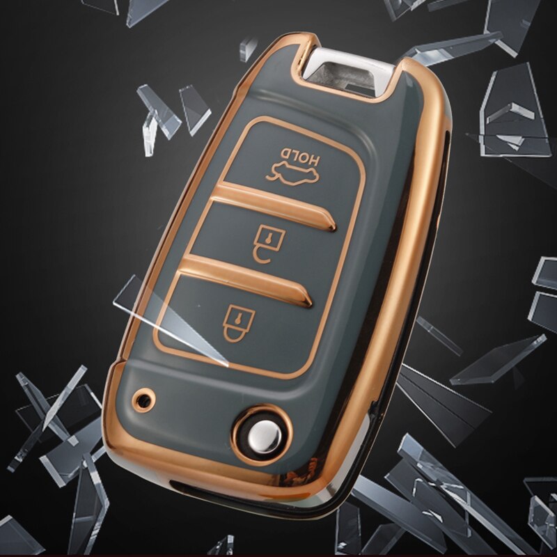Car Key Protection Cover for Kona I30 Accent Elantra New Shape Remote Key 2018-2022