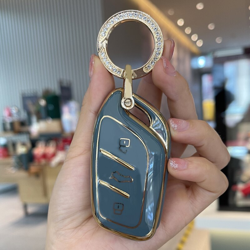 Protective Car Key Cover For MG ZS Smart Key 2018-2023