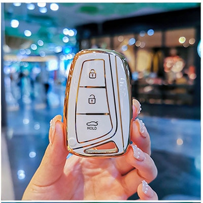 Car Key protection Cover for Hyundai Santa Fe Smart Key 2013-2018