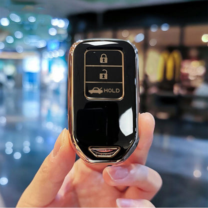 Car Key Protection Cover for Honda Smart Key Accord Civic CR-V 2016-2022 3 Button