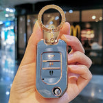 Car Key Protection Cover for Honda Accord Odyssey Cr-v Hr-v Flip Key Remote 2014-2020